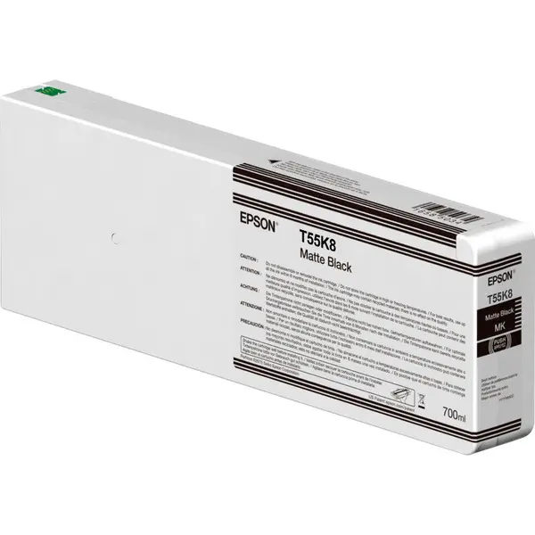 Epson Cartus Cerneala Original Epson T55K8, Negru Mat, 700 ML, pentru Epson SC-P7/9000