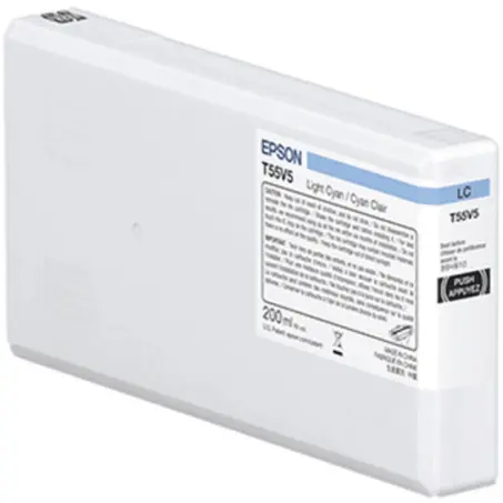 Epson Cartus Cerneala Original Epson T55W5, Cyan deschis, 200ML, pentru Epson SC-P5300