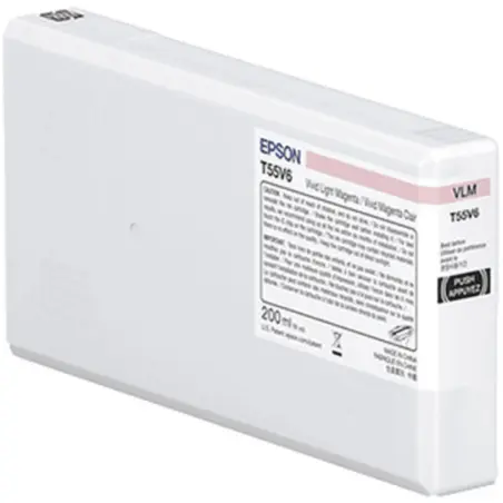 Epson Cartus Cerneala Original Epson T55W6, Vivid Magenta deschis, 200ML, pentru Epson SC-P5300