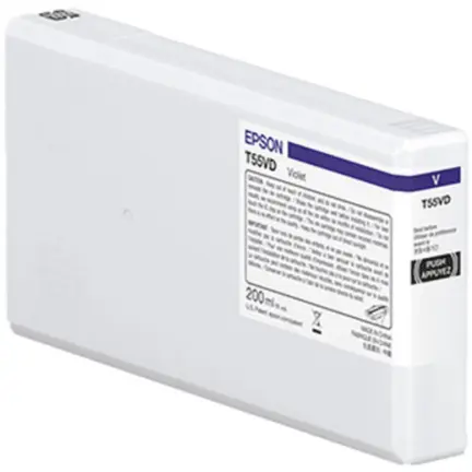 Epson Cartus Cerneala Original Epson T55WD, Violet, 200 ML, pentru Epson SC-P5300