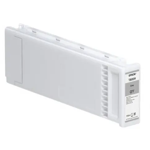 Epson Cartus Cerneala Original Epson T8009, Gri, 700 ml, pentru plottere profesionale Epson SC-P10000 / SC-P20000