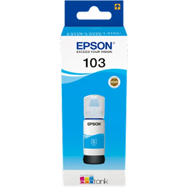 Epson Cartus Epson 103 Imprimanta Ecotank CISS, 65ml, Cyan