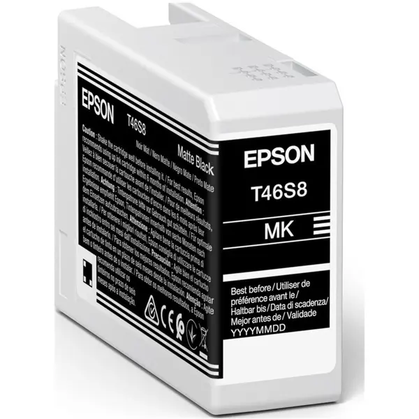 Epson Epson Singlepack Matte Black T46S80N UltraChrome Pro 10 ink 25ml