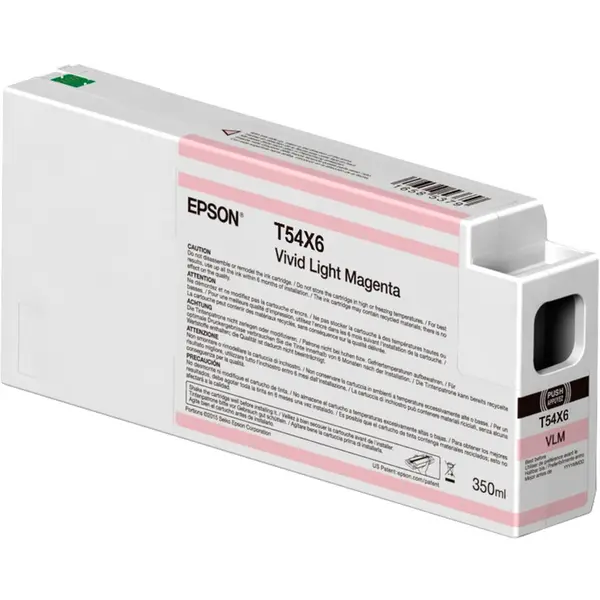 Epson Epson Singlepack T54X60N UltraChrome HDX/HD 350ml Vivid Light Magenta