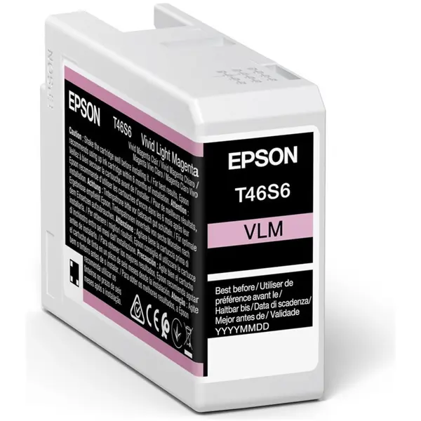 Epson Epson Singlepack Vivid Light Magenta T46S60N UltraChrome Pro 10 ink 25ml