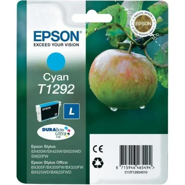 Epson EPSON T1292 CYAN INKJET CARTRIDGE