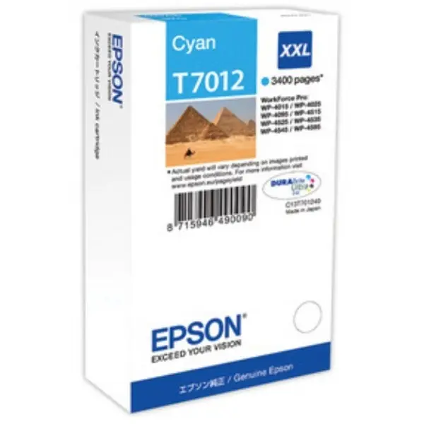 Epson EPSON T7012 CYAN INKJET CARTRIDGE