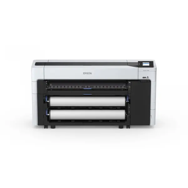 Epson Imprimanta de format mare Epson SureColor SC-T7700D, Wi-Fi, Cu jet de cerneala, Color, 1200 x 2400 DPI ,A2 (420 x 594 mm) Ethernet LAN, Negru-Alb