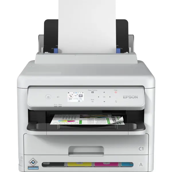 Epson Imprimanta Epson WorkForce Pro WF-C5390DW, InkJet, Color, Format A4, Duplex, Retea, Wi-Fi
