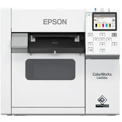 Epson Imprimanta pentru etichete Epson CW-C4000e, C31CK03102MK, 100mm/s, 1200x1200dpi, Alb