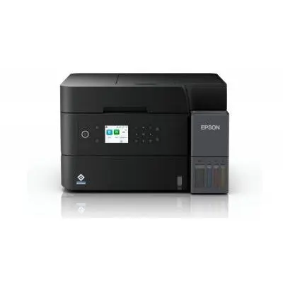 Epson Multifunctionala Epson EcoTank L6370, InkJet CISS, Color, Format A4, Duplex, Retea, Wi-Fi, Negru