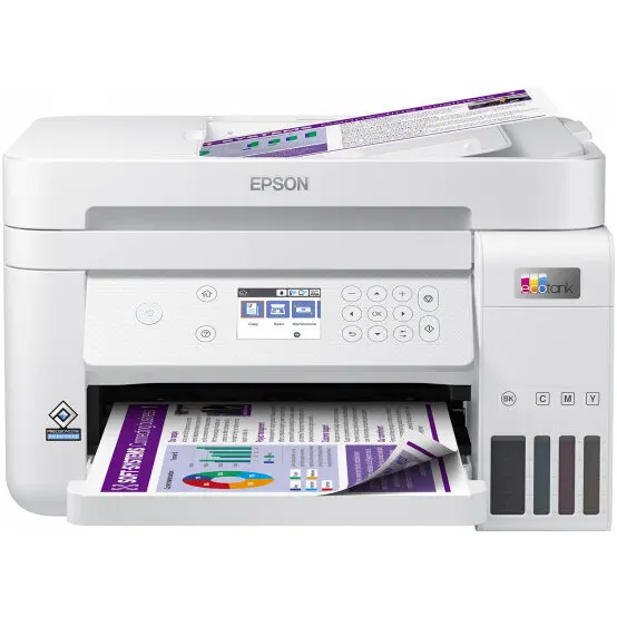 Epson Multifunctionala Epson L6276 Inkjet, Color, Format A4, Duplex, Retea, Wi-Fi, Alb