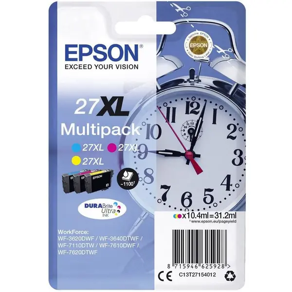 Epson Multipack Epson T2715 C/M/Y 3-colour 27XL DURABrite | 31.2 ml