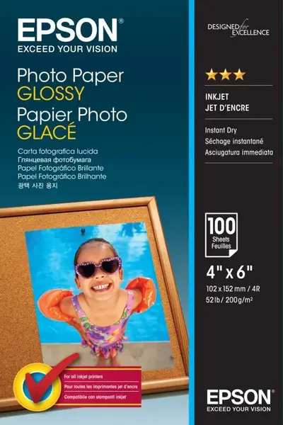 EPSON S042548 10X15 GLOSSY PHOTO PAPER EPSON S042548 10X15 GLOSSY PHOTO PAPER