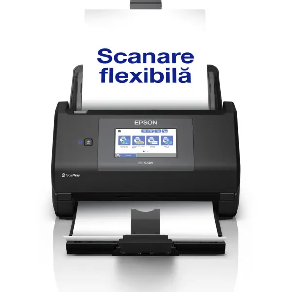 Epson Scanner documente Epson DS-790WN, B11B288401, 45 ppm, ADF 100 foi, Wi-Fi, USB 3.2 Gen 1