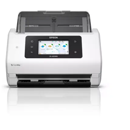 Epson Scanner documente Epson WorkForce DS-790WN, 50 str./min, ADF 100 foi, A4, USB, Wi-Fi, LAN, Alb