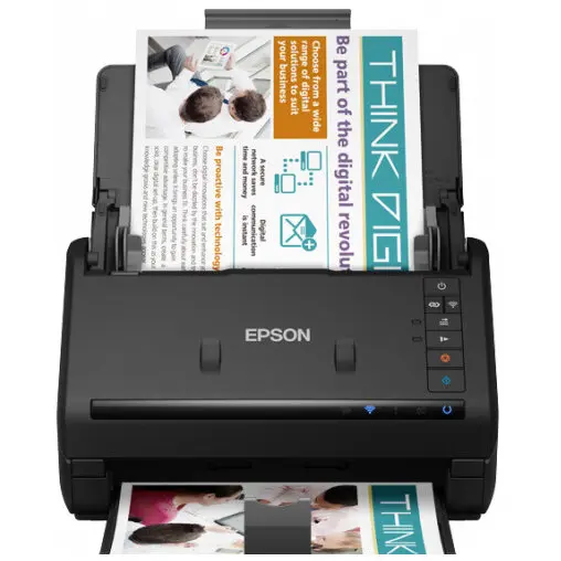 Epson Scanner Epson ES-500WII Format A4, WiFi, USB 3.0, Negru