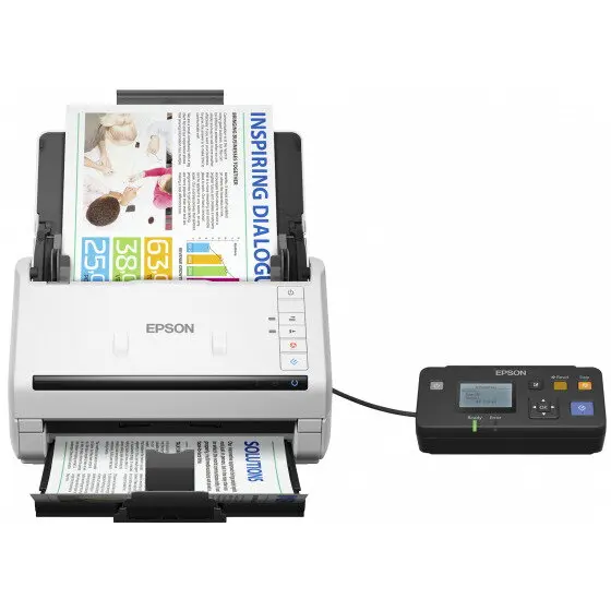 Epson Scanner Epson WorkForce DS-530II, Format A4, USB 3.0, Alb