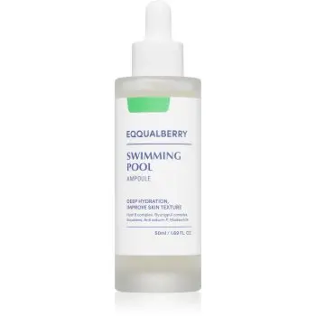 EQQUALBERRY Swimming Pool Ampoule ser cu hidratare intensă cu efect calmant