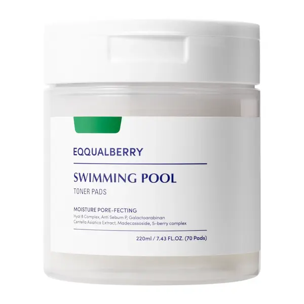 Eqqualberry - Swimming Pool Toner Pad, 220ml/70pads