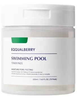 Eqqualberry Tampoane tonice faciale, 70 buc