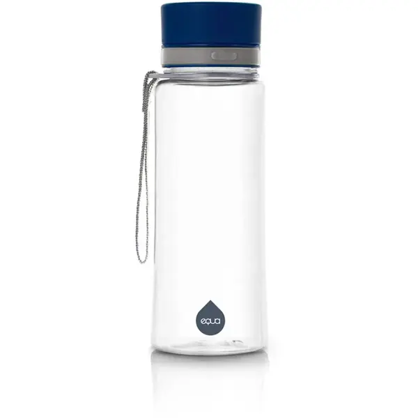 Equa Plain sticlă pentru apă culoare Blue 1 buc