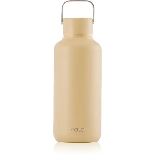 Equa Timeless sticlă inoxidabilă pentru apă mica culoare Latte 600 ml