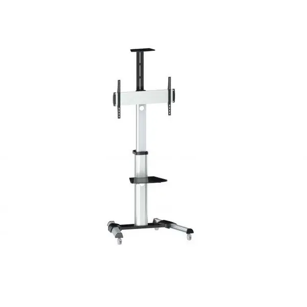 EQUIP Suport de podea echipat 94 cm (37 inch) - 177,8 cm (70 inch) / 1TFT 50 kg 2 rafturi