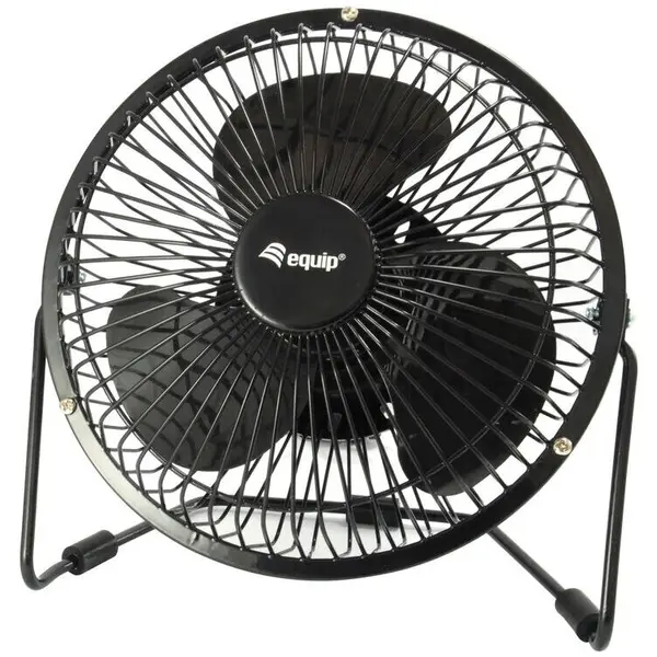 EQUIP Ventilator de podea Equip 245420, Negru