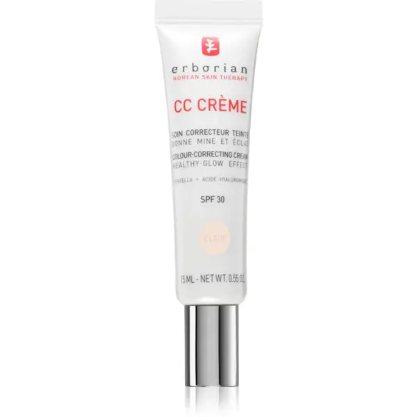 Erborian CC Crème Centella Asiatica Crema CC pentru un ten uniform SPF 30 culoare Clair 15 ml