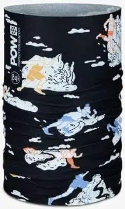 Eșarfă de cap BUFF - Coolnet UV Pow Runners Inmotion, negru