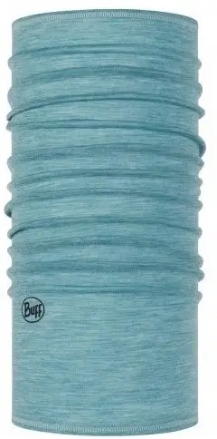 Eșarfă de cap BUFF - Merino Wool Solid Pool, albastru
