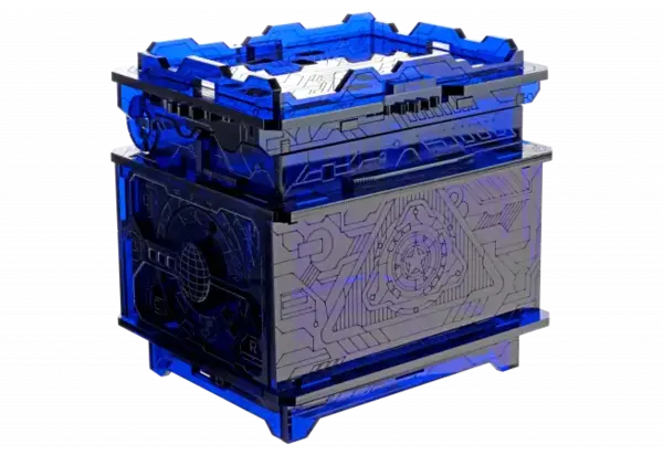 ESC WELT Orbital Box Breathing Galaxy - Puzzle 3D Plexiglas - Colectie Limitata