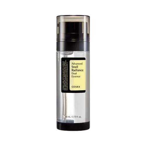 Esenta duala pentru stralucire cu secretie de melc si niacinamide Advanced Snail, 80ml, Cosrx