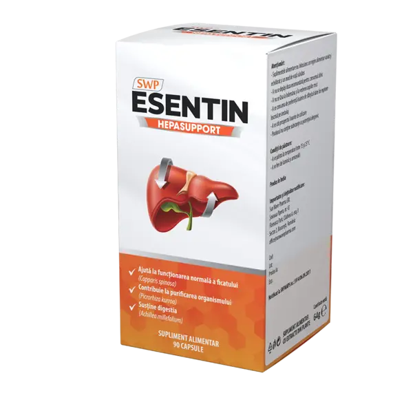 Esentin Hepasuport, 90 capsule, Sun Wave Pharma