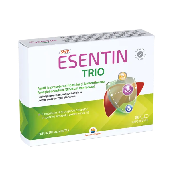 Esentin Trio, 30 capsule, Sun Wave Pharma