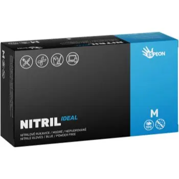 Espeon Nitril Ideal3 Blue mănuși din nitril, fără pudră