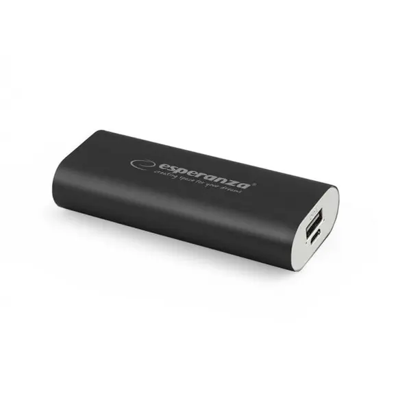 ESPERANZA Acumulator extern Esperanza Power Bank Hadron, 4400 mah, Negru