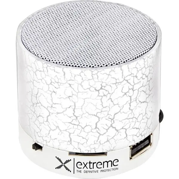 ESPERANZA Boxa portabila Extreme XP101W Flash, Difuzor, Bluetooth cu radio FM incorporat, Alb