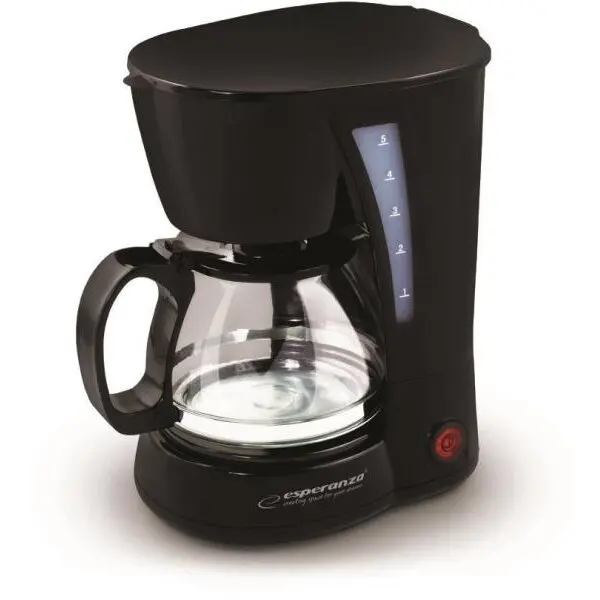 ESPERANZA Cafetiera Esperanza Robusta ESP-EKC006, 0.6l, 650W, Negru