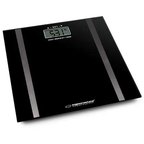 ESPERANZA Cantar Digital Esperanza EBS018K, 180 Kg, Negru