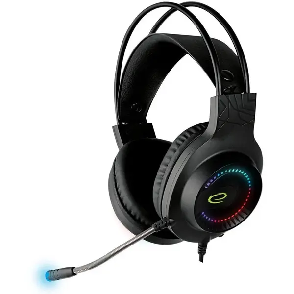 ESPERANZA Casti gaming, Esperanza, Microfon, LED, USB 2.0, 105 dB, Negru