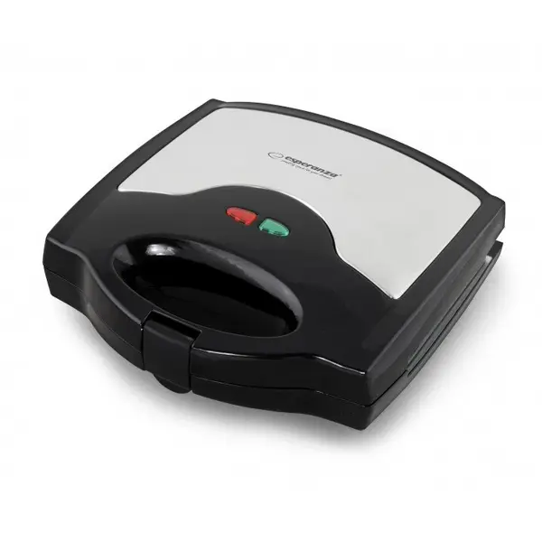 ESPERANZA Esperanza Sandwich maker Muffuletta 3 in 1 EKT005, 700 W, Negru/Gri