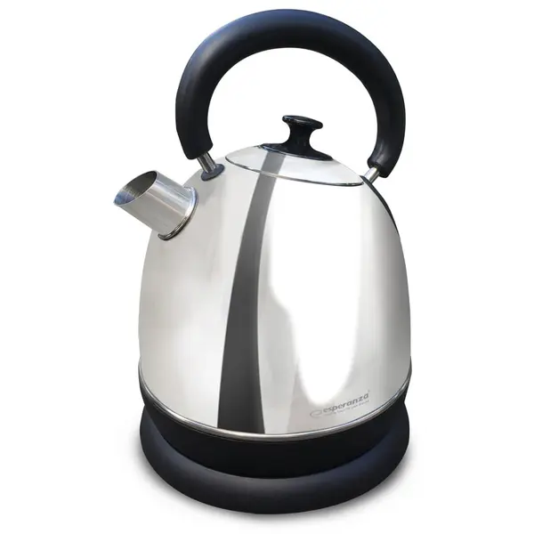 ESPERANZA Fierbator Esperanza EKK032S DANUBE 2200W 1.8L din otel inoxidabil lucios