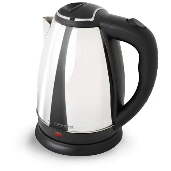 ESPERANZA Fierbator, Esperanza EKK104S Tugela, 2200W, 1.8L, Otel inoxidabil, Argint