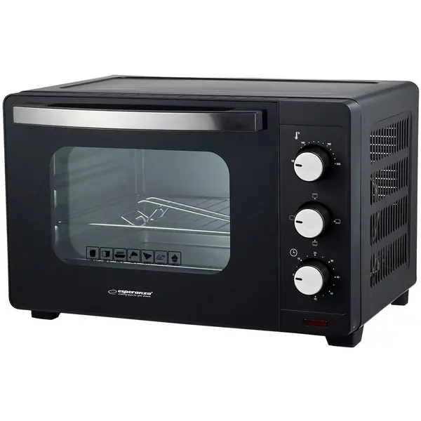 ESPERANZA Mini Cuptor Esperanza EKO008N, 20 l, 1280 W, Negru