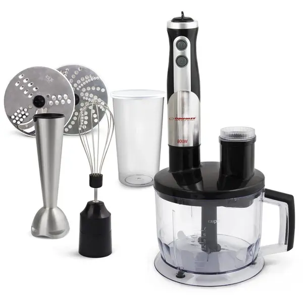 ESPERANZA Mixer de mana Esperanza Crema EKM004, 800W, Negru
