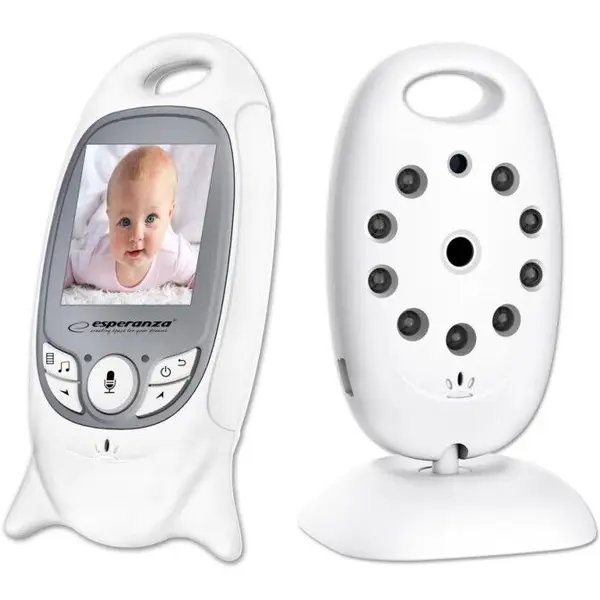 ESPERANZA Monitor Bebe cu Camera Audio-Video Wireless Pentru Supraveghere Bebe, Esperanza EHM001
