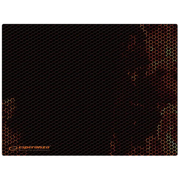 ESPERANZA Mousepad Gaming Esperanza Flame (EGP103R), Maxi, 400 x 300 x 3 mm, Negru/Rosu