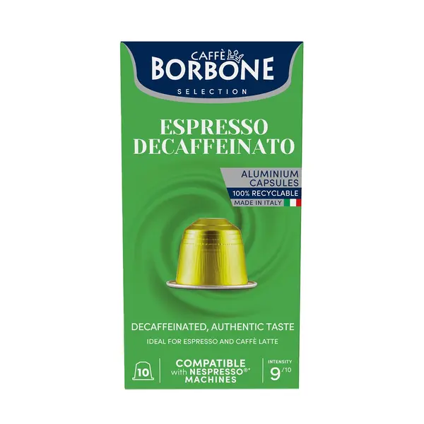 Espresso decaffeinato - 10 bucati
